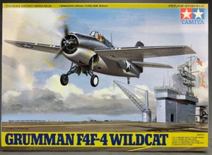 1:48 Tamiya 61034 Grumman F4F-4 Wildcat Airplane Model Kit PM0877 - Picture 1 of 12