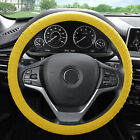 Nibbed Silicone Steering Wheel Cover with Massaging Grip Fits 14.5" - 15.5"