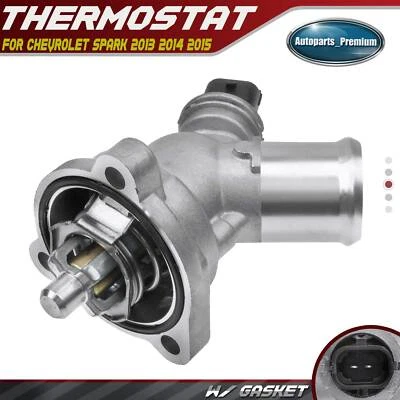 Корпус термостата в сборе с прокладкой для Chevrolet Spark 2013 2014 2015 L4 1,2 л - Изображение 1 из 4