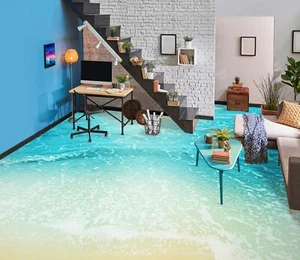 3D Sunshine Ocean I5054 Floor WallPaper Murals Wall Print Decal AJ Coco 2024 - Picture 1 of 5