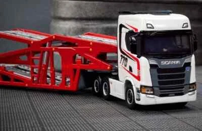 Hot Wheels коллекционный эксклюзивный элитный 64 Scania 770 S транспортер самосвал - новый в коробке - Изображение 1 из 4