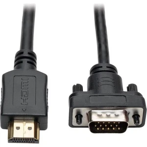 Tripp Lite HDMI to VGA Active Adapter Cable Low Profile HD15 M/M 1080p 3ft - Picture 1 of 7