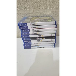 Lot 10 FiFA 14, 15, 16, 17, 18, 19, 20 (PS4) Electronic Arts Sports Video Games - Picture 1 of 4