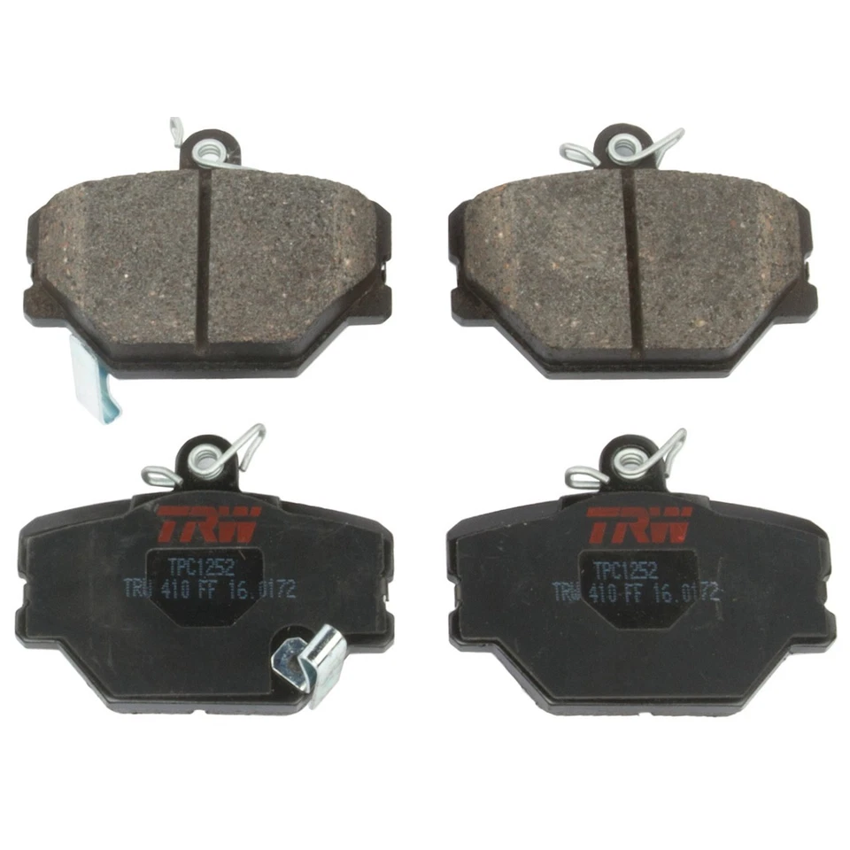 TXH1252 TRW Brake Pad Sets 2-Wheel Set Front for Smart Fortwo 2008-2016 - Image 1 of 1