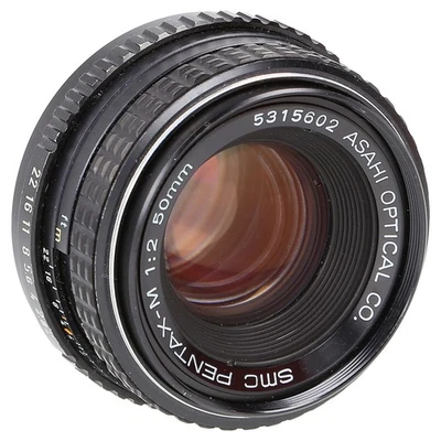 SMC Pentax-M 50mm f2 PK K Mount for KX K1000 MX MG MV MV1 LX K2 - image 1 of 4