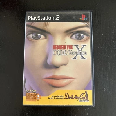 JEU SONY PS2 PLAYSTATION RÉSIDENT EVIL CODE : VERONICA X SANS NOTICE ET DÉMO  FR - Bild 1 von 3