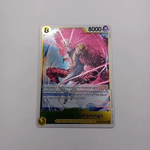Donquixote Doflamingo OP12-107 One Piece Legacy of the Master Rare Foil Pirates - Picture 1 of 2