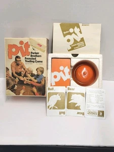 Juego de cartas vintage 1973 PIT #661 Parker Bros con campana y 65 cartas con instrucciones - Imagen 1 de 9