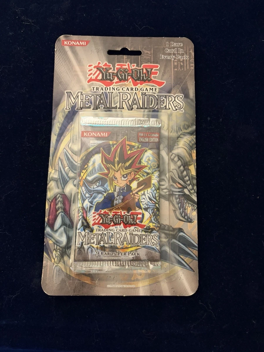 Yu-Gi-Oh! TCG Metal Raiders Sealed Collectible Card Game Packs for