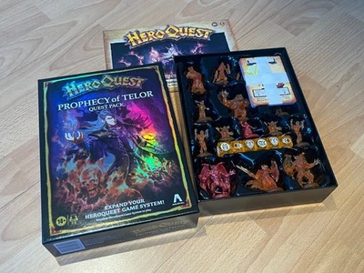 HeroQuest Prophecy of Telor Quest Pack Expansion Hasbro Avalon Hill Unused - Image 1 of 3