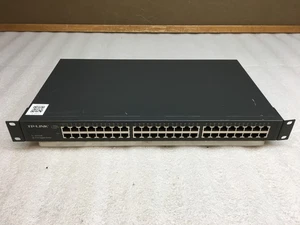 TP-Link TL-SG1048 10/100/1000Mbps 48-Port Gigabit Ethernet Switch mit Rack Ohren - Bild 1 von 6