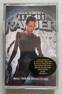 Lara Croft Tomb Raider Original 2002 East West Soundtrack Cassette - Picture 1 of 3