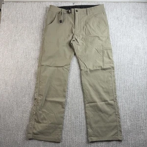 Pantalones PrAna Stretch Zion II para hombre talla 34x30 senderismo nailon beige - Imagen 1 de 7