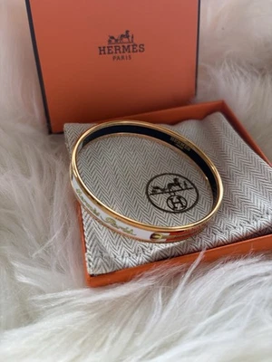 Совершенно новый подлинный тема Hermes браслет браслет белый Rouge - Изображение 1 из 4