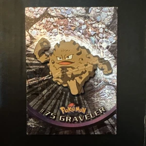 GRAVELER #75 - Logo NEGRO - HOLO PLATEADO - SERIE 1 - TOPPS Tarjeta Pokémon - HP - Imagen 1 de 7