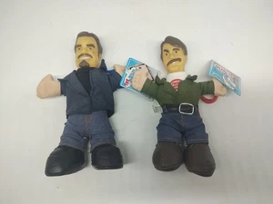 Bill Engvall Jeff Foxworthy sprechende Puppe zum Anklipsen Plüsch blaues Halsband Comedy Tour - Bild 1 von 2
