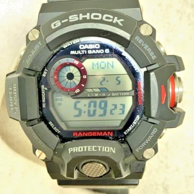 Casio G-Shock Rangeman GW-9400J-1JF radio solare triplo sensore eccellente - Immagine 1 di 4