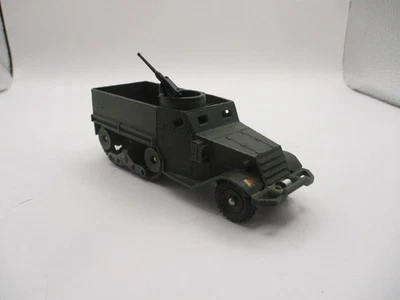 FRENCH DINKY TOYS #822 M3 EJÉRCITO SEMIORUGA CON AMETRALLADORA RARO CASI COMO NUEVO  Foto 1 de 4