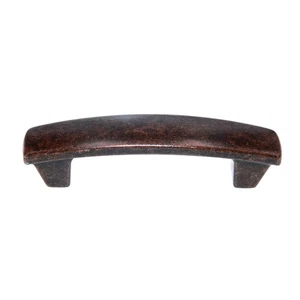 Amerock/Wächter Schmiedeteile rustikale Bronze 3"cc Bar Pull Schubladenzug BP4424-RBZ - Bild 1 von 4