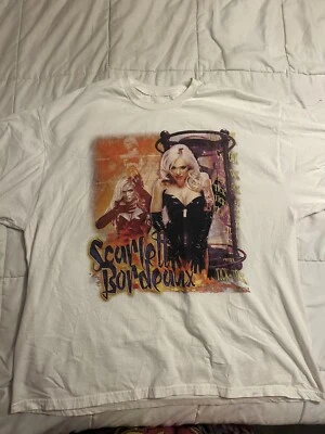 Camiseta Scarlett Burdeos Otoño Y Oración Estilo Rap 2XL WWE Lucha Libre Kross IYKYK Foto 1 de 4