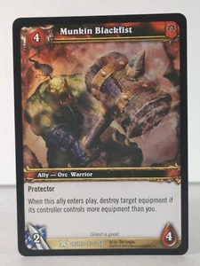 Munkin Blackfist - Drums of War - 185/268 - Wow TCG - Foil - Z - Picture 1 of 5