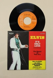 Elvis Presley ~ It's Only Love / The Sound Of Your Cry 1971 German 7" ~ Germany - Bild 1 von 4