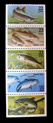 US - SCOTT# 2209a - BOOKLET PANE 5 - MNH - CAT VAL $11.25 - Image 1 of 2