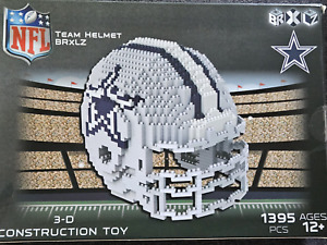 Dallas Cowboys NFL 3D BRXLZ Team helmet Construction Toy Blocks Set