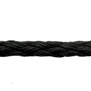 TRECCIA POLIETILENE NERA D 12 MM 1 METRO ACCESSORI NAUTICA - Bild 1 von 1