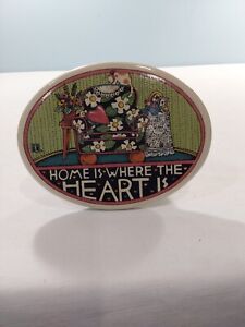 Mary Engelbreit Home Is Where The Heart Is Ceramic Plaque Easel