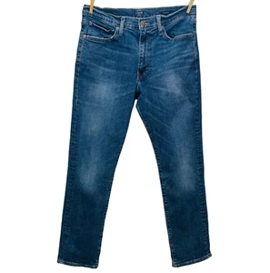 J. Crew Mens Flex Jeans Straight Leg Medium Wash Blue Stretch Denim Size W32 L30 - Picture 1 of 11