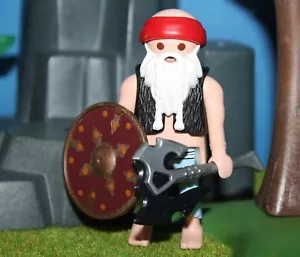 Playmobil vichingo danese guerriero ""Erik testo di sangue"" cavaliere personalizzato - Foto 1 di 4