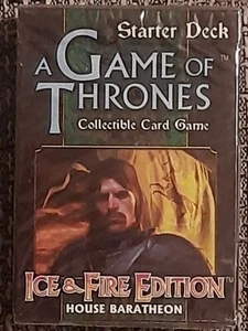 Baratheon Starter - A Game of Thrones/AGOT CCG - Ice & Fire Edition - Neu & OVP - Bild 1 von 2
