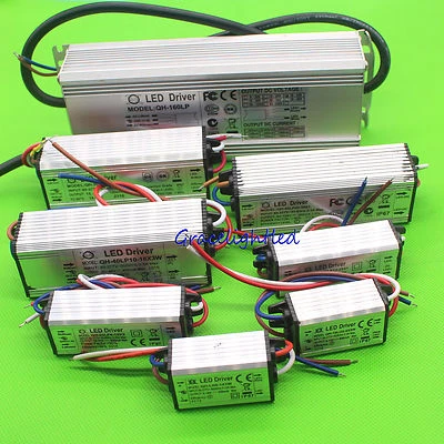 High Power Supply LED Driver 3W 10w 20w 30w 50w 100w 150W 200W For light chip - Image 1 of 3