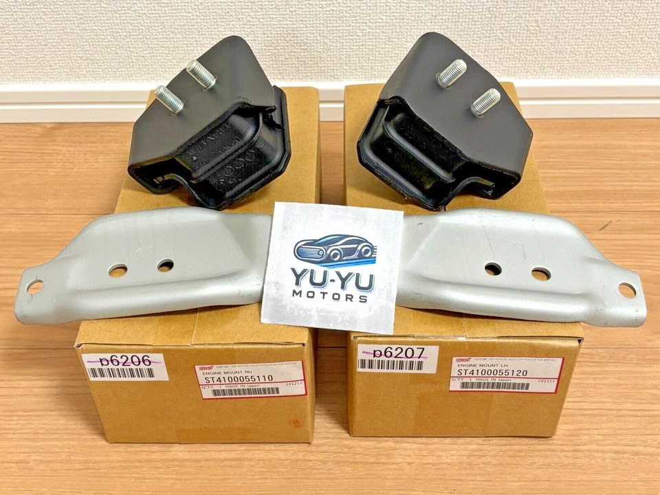 Subaru Genuine Impreza Forester Legacy GT Group STi N Engine Mount Pair OEM JDM Foto 1 de 4