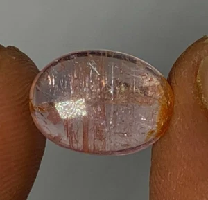 Gorgeous Natural Pink Tourmaline Smooth Cabochon Gemstone Oval Shape size 10x13 - Picture 1 of 20