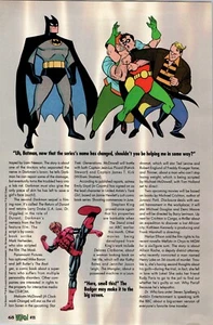 Batman TAS La Serie Animada - Cómics de Mago Originales Enmarcados Página Completa 1994 - Imagen 1 de 7
