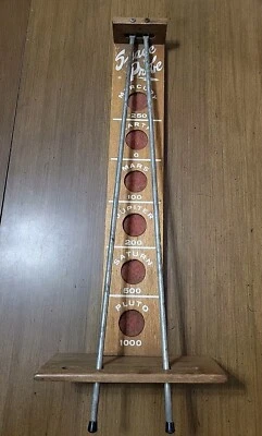 Vintage Space Probe Tabletop Game Defy Gravity Hardwood & Steel 18" L - Image 1 of 4