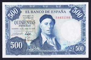 500 pesetas 1954 Zuloaga. Serie S. SC. Perfecto. - Imagen 1 de 2