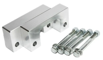 Kit elevador nivelador delantero plateado de 2" para 07-17 Chevy Silverado/Tahoe GMC Sierra1500 Foto 1 de 4