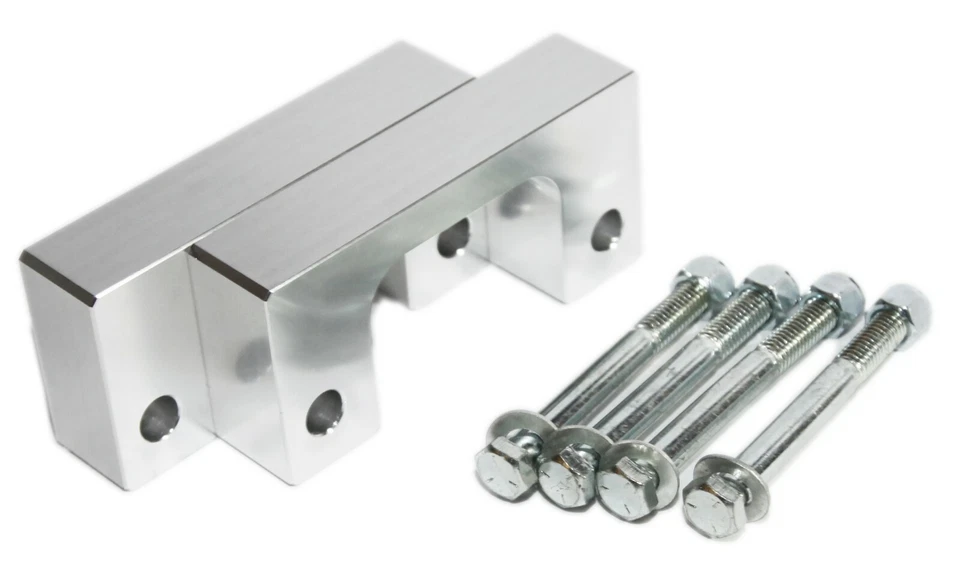 Kit elevador nivelador delantero plateado de 2" para 07-17 Chevy Silverado/Tahoe GMC Sierra1500 Foto 1 de 4