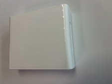 1 PCS NEW HIGH QUALITY 24-CD/DVD WHITE POLY CASE W/SLEEVE MADE IN USA FCB-2401
