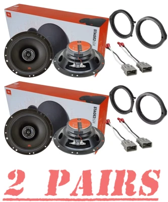 JBL Stage2624 240W 2way 6.5" Front-Rear Speaker For 2008-2022 Honda Accord - Image 1 of 4