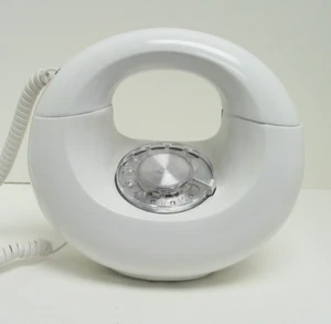 Teléfono de escritorio giratorio Western Electric Sculptura blanco - Restauración completa - Imagen 1 de 1