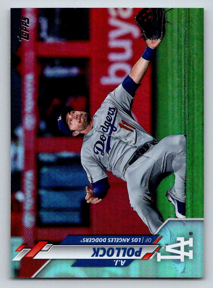 2020 Topps Rainbow Foil #641 A.J. Pollock (ref 184905) - Image 1 of 2