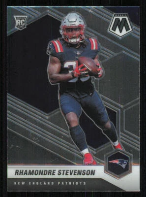 2021 Panini Mosaic #337 Rhamondre Stevenson RC - Image 1 of 2