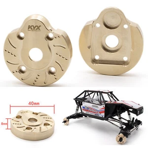 For KYX RC Car Axial Capra UTB Axle Steering Knuckle Caps Brass Axle Cover Parts - Picture 1 of 9