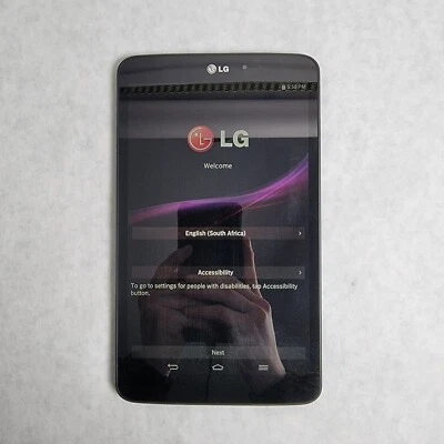 LG V500 Tablet ZNFV500 2703C-V500 - Image 1 of 4