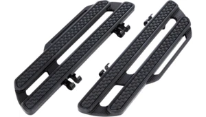 Arlen Ness Method Extended Driver Floorboards Black 18" Pair Harley Touring 99+ - Picture 1 of 1