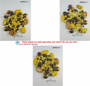 Golden Days Mixed beads for your Jewelry making or Mosaic Designs Group 9 - Picture 1 of 7